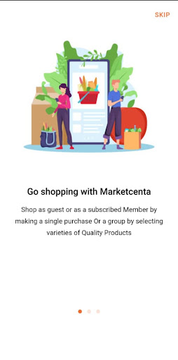 Android application Marketcenta screenshort
