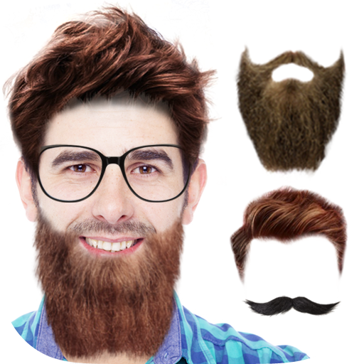 Hair Beard Mustache Face Filte  Icon