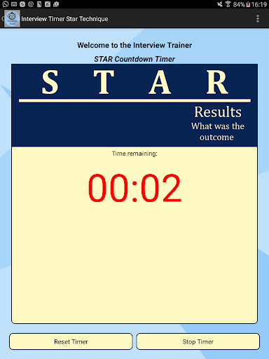 Interview STAR Stopwatch-Timer