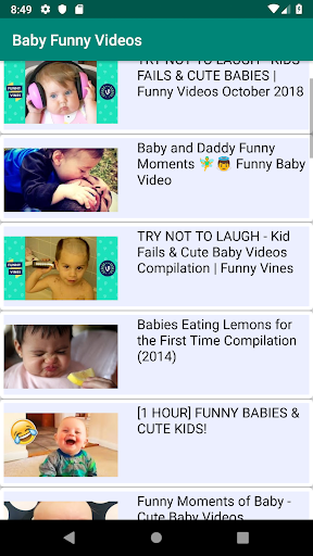 Baby Funny Videos Screen 3