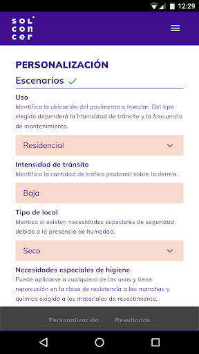 Solconcer Screen 3