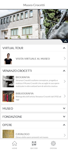 Android application Museo Crocetti screenshort