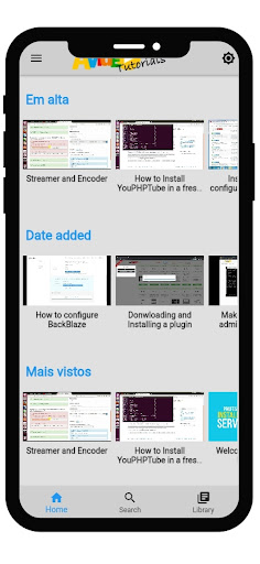 Android application YPT Media TV screenshort