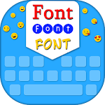 Cover Image of Baixar Emoji Font Keyboard-Fancy Keyb  APK