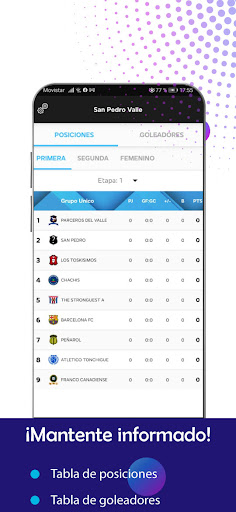 Liga San Pedro De El Valle Screen 2