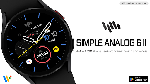 Android application SamWatch Simple Analog 6 II screenshort