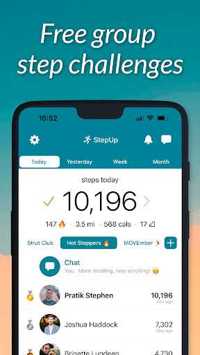 StepUp Pedometer Step Counter screenshot 4