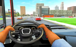 Bus Driving Sim- 3D Bus Games - Screenshot 2