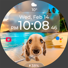 Chester Cute dog watch face