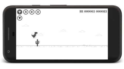 Offline Dino Runner Screen 3