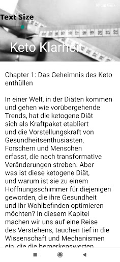 Keto Klarheit Screen 3