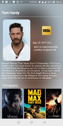 CineReel (Flutter) Screenshot 3 - AppWisp.com