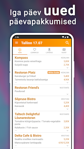 Android application Päevapakkumised.ee - Eesti screenshort