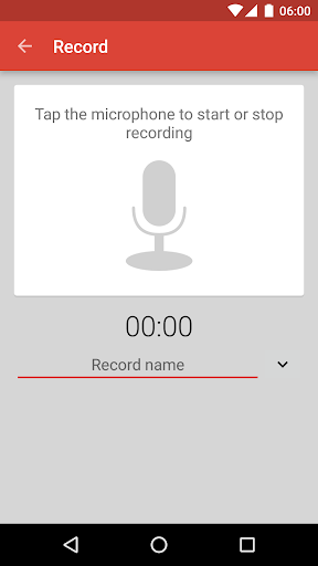 Audio Recorder Screen 2