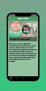 Xiaomi Mi Watch Guide