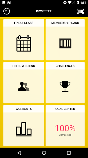 GoFit Gym Screen 3