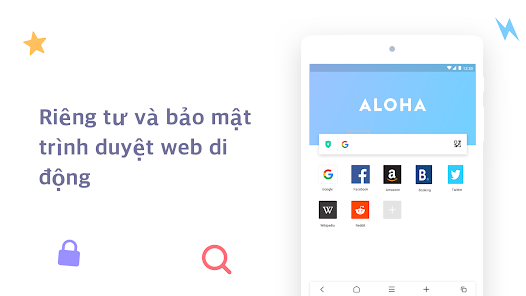 Aloha Browser Lite - Vpn Nhất - Ứng Dụng Trên Google Play
