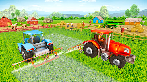 Indian Tractor Farming Games3d Screen 3