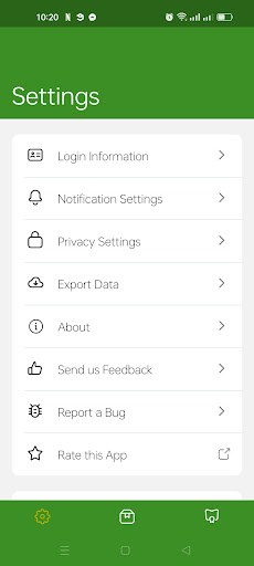 Android application Tennis Evolution Pro screenshort