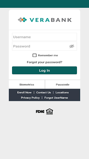 Android application VeraBank screenshort