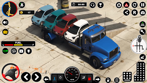 車 輸送 - トラック ゲーム 3D Car Gamesのおすすめ画像4