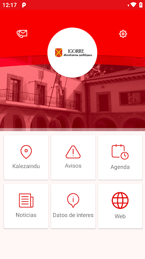 Android application Igorre Zabaltzen screenshort
