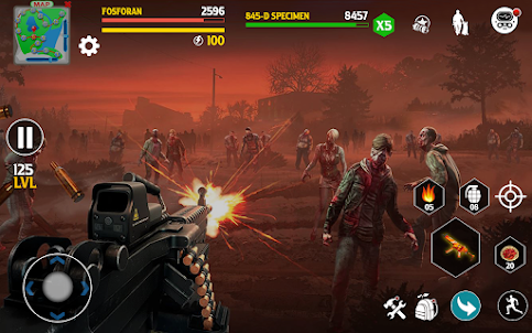 Zombie Shooter Killing Games