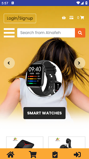 Android application Al Nafeh Mobile - Online Shop screenshort