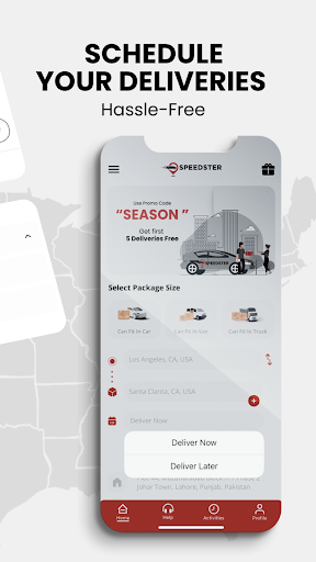 Screenshot of SpeedSter Delivery