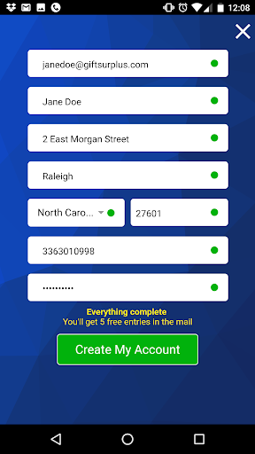 GS QuickScan Screen 2