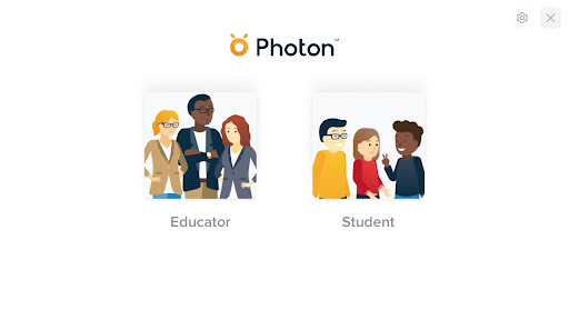 Android application Photon EDU (for schools) screenshort