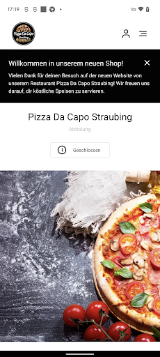 Android application Pizza Da Capo screenshort