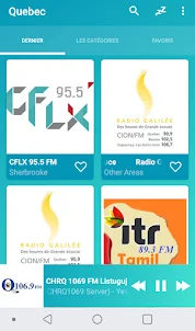 Quebec radios online