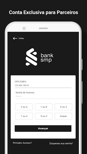 Bank SMP Screen 2