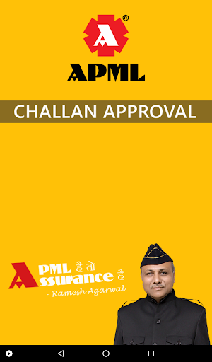 Android application APML Challan Approval screenshort
