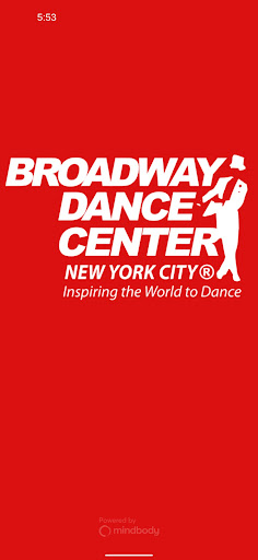 Android application Broadway Dance Center screenshort
