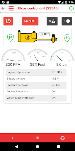 ELCOS Smart Control Screen 2