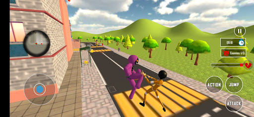 Stickman Battle Fight - Superhero Stick Fight