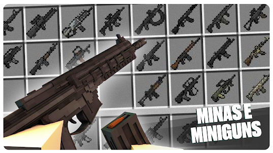 Mod de Armas: Guns Minecraft