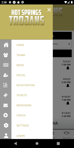 Hot Springs Trojans Athletics Screen 3