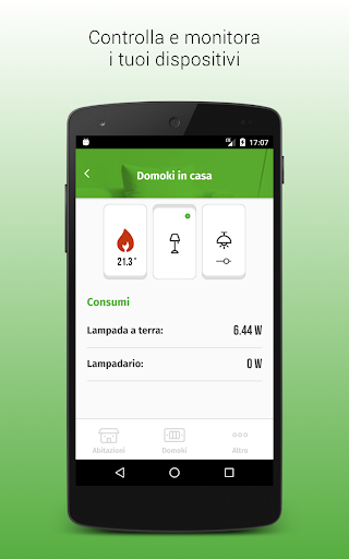 Android application Domoki screenshort
