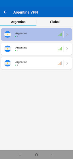 Argentina VPN - Fast & secure Screen 2