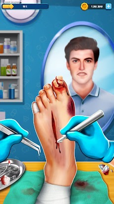 Foot Surgery: Hospital Gamesのおすすめ画像4