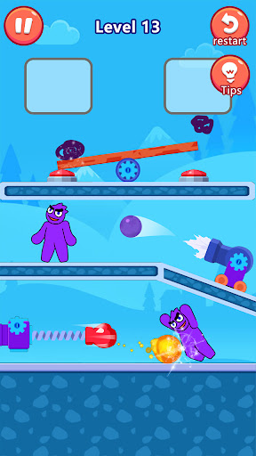 Android application Monster Invasion-Draw Rescue screenshort
