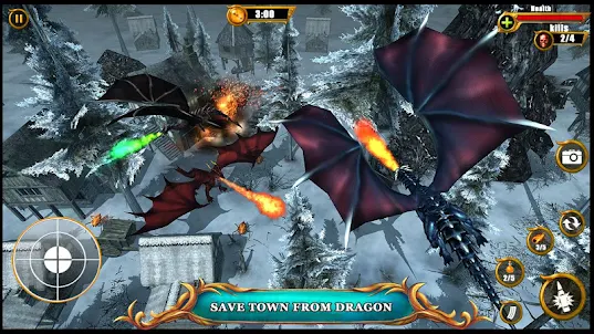 Dragon Legends: 사냥 게임 에픽 다이노헌터