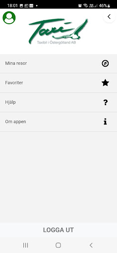 Taxibil i Östergötland Screen 3