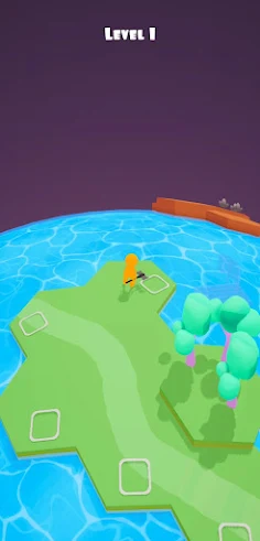 Planet Build Adventure 3D - Screenshot 1