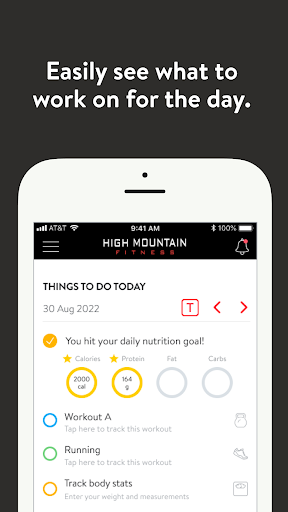 High Mountain Fitness Screen 2