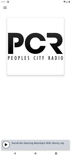 Android application Peoples City Radio screenshort