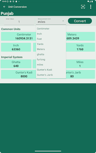 Land Area Calculator-Pakistan